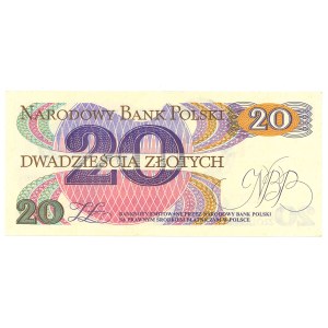 PRL, 20 złoty 1982 A - PMG 66 EPQ.