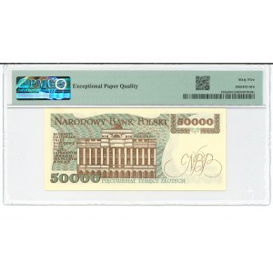 50.000 złotych 1989 BE - PMG 65 EPQ RZADKIE