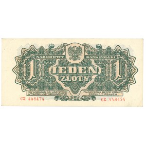 People's Republic of Poland, 1 zloty 1944 CX ...owym