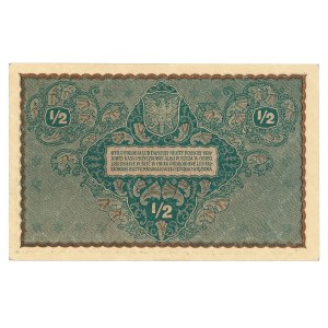 Seconda Repubblica Polacca, 1/2 marka polacca del 1920