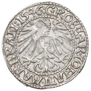 Schlesien, Jan I. Kostrzyński, Groschen 1546, Krosno