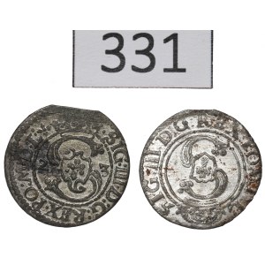Zygmunt III Waza, Zestaw szeląg 1623-24, Wilno