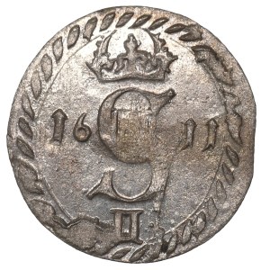 Sigismund III, 2 denarii 1611, Vilnius