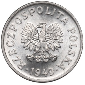 People's Republic of Poland, 20 groszy, 1949
