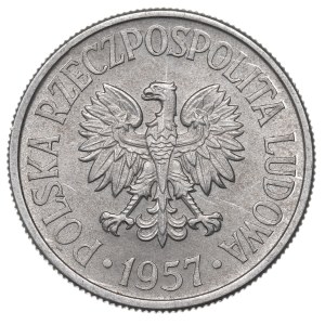 People's Republic of Poland, 50 groszy, 1957