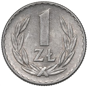 Volksrepublik Polen, 1 Złoty, 1957