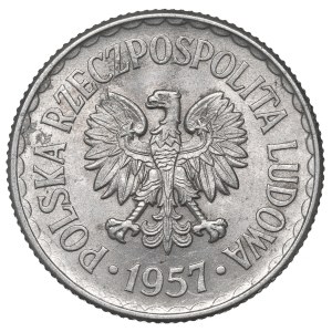 Volksrepublik Polen, 1 Złoty, 1957