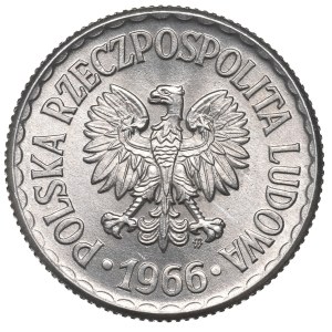 People's Republic of Poland, 1 zloty, 1966