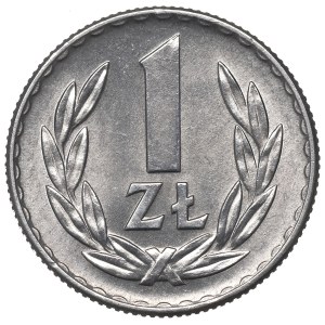 Volksrepublik Polen, 1 Złoty 1967 – die seltenste Ausgabe