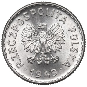 People's Republic of Poland, 1 zloty, 1949