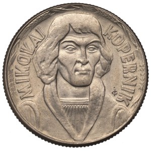 Poľská ľudová republika, 10 zlotých, 1965, Koperník