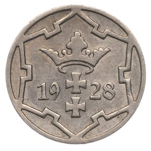 Free City of Danzig, 5 pfennig 1928