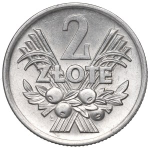 Volksrepublik Polen, 2 Złoty, 1970, Beeren