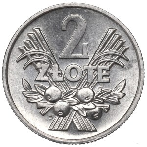 Volksrepublik Polen, 2 Złoty 1970, Beeren
