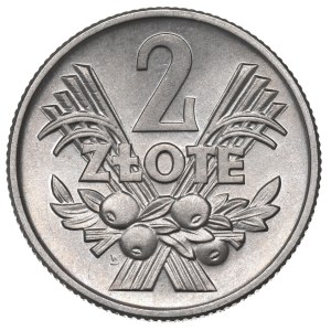 People's Republic of Poland, 2 zlote, 1960, Berries
