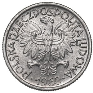 People's Republic of Poland, 2 zlote, 1960, Berries