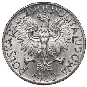 Peoples Republic of Poland, 5 zloty 1960 Fisherman