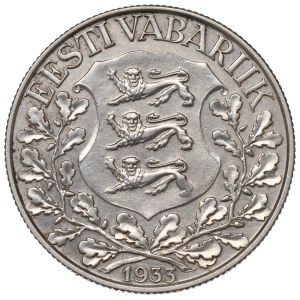 Estonia, 1 kroon 1933