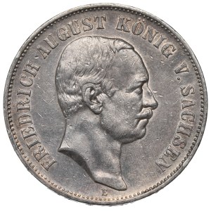 Gemany, Saxony, 5 mark 1907