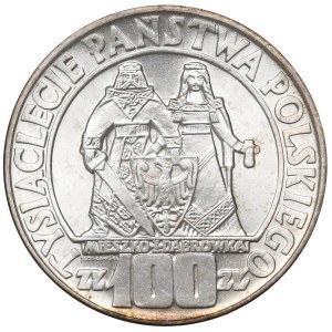 PRL, 100 złotych 1966 Mieszko i Dąbrówka
