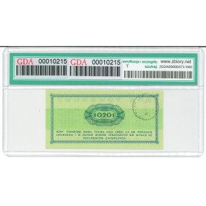 Pewex, Gift Certificate, 5 cents 1979 - HA