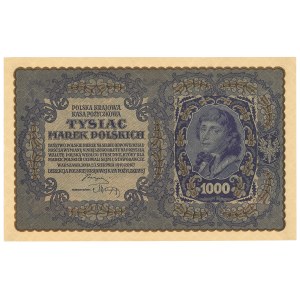 Second Polish Republic, 1,000 Polish marks, 1919, Series III, B