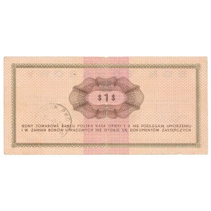 Pewex, 1 dollar, 1969 - FD
