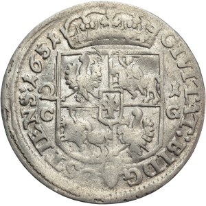Jan II Kazimierz, Ort 1651, Bydgoszcz, 21 groszy issue - RARE