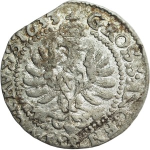 Fürstentum Preußen, Georg Wilhelm, Groschen 1633, Königsberg – SELTENHEIT