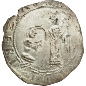 Bolesław III Krzywousty (1107-38), Kraków/Gniezno, protective bracteate - BEAUTIFUL
