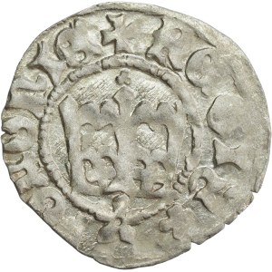 Casimir IV Jagiellon (1446-1492), undated half-grosz, Kraków - BEAUTIFUL