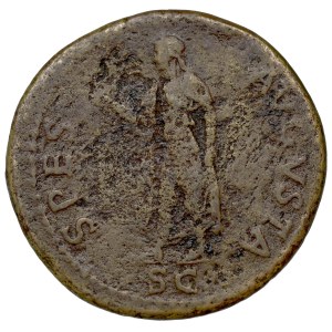 Roman Empire, Claudius, Sestertius - SPES AVGVSTA