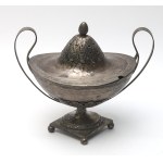 Silver sauceboat, 19th century