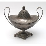 Silver sauceboat, 19th century