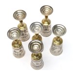 URSS, Service de verres - niello