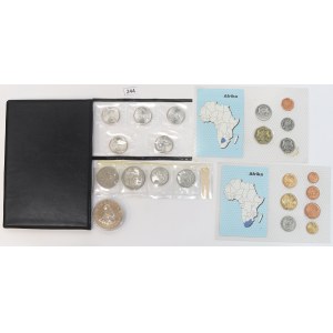 Set of world coins