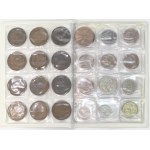 Set of world coins
