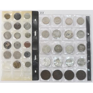 Set of world coins