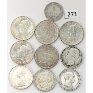 Bulgaria and Italy, Silver Issue lot