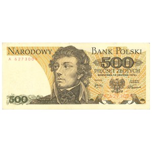 PRL, 500 zlotys 1974 A