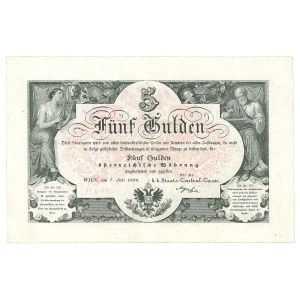 Austria (Galicia), 5 guildens 1866 (5 Rhenish gold)