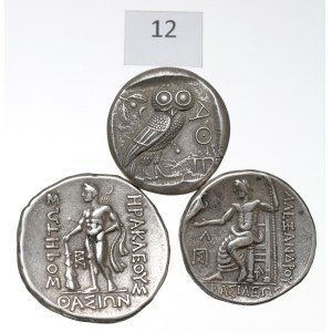 Greece, Tetradrachm Replica Set