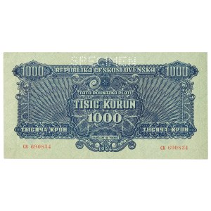 Czechoslovakia, 1000 Crowns 1944 - SPECIMEN