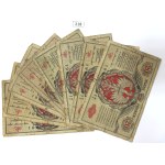 20 mkp 1916 General/Jeneral - 8 pcs.