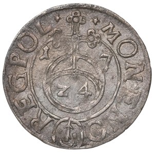 Zygmunt III. Vasa, Półtorak 1617, Bydgoszcz – Sas v ovále / P M D L