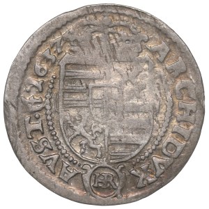 Śląsk pod panowaniem Habsburgów, Ferdynand III, 3 krajcary 1637, Wrocław