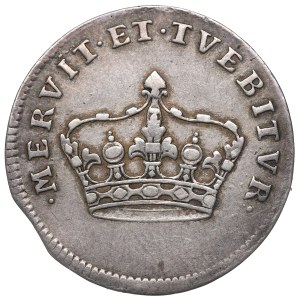 Augusto III di Sassonia, Gettone dell'incoronazione del 1734