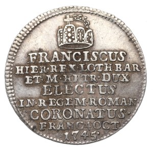 Austria, Franz II, Coronation jeton 1745