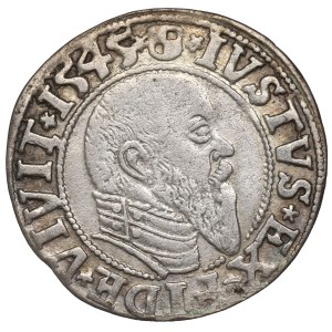 Prusy Książęce, Albrecht Hohenzollern, Grosz 1545, Królewiec