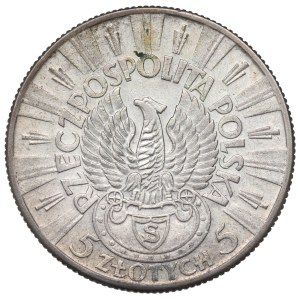 II Republic of Poland, 5 zloty 1934 Riffle Eagle